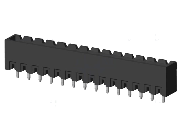 Connector: ontkoppelbare terminal strip; contact; mannelijk Connector: ontkoppelbare terminal strip; contact; mannelijk